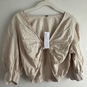 YBF Cream Women's blouse